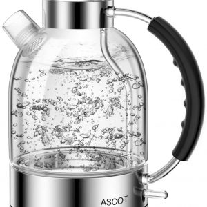 ASCOT Glass Electric Kettle Unique