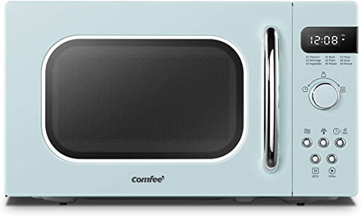 Comfee Retro Countertop Microwave Oven, Retro Countertop Microwave Oven