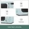 COMFEE’ Light Retro Countertop Microwave Oven
