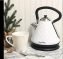 Fortune Candy Stainless Steel Cordless Electric Kettle with Diamond Pattern