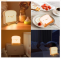 Cute Night Light Toast Bread LED Night lamp with Rechargeable and Timer